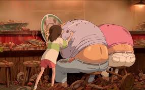 Spirited Away Pig Parents A Viagem De Chihiro Studio Ghibli Ghibli