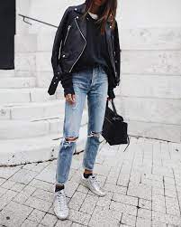 When Europe Makes You Wear Leather Jackets In Summer Europe Home Ootd Streetstyle Fashion Clothes How To Wear