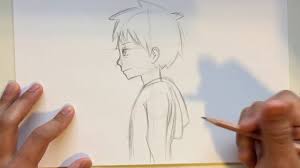 Female bases, girls in dress or hair, male bases and animal, chibi group, lineart easy pose. How To Draw Anime Male Head Side View Slow Narrated Tutorial No Timelapse Youtube