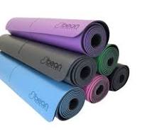 Non-Slip Yoga Mats – Bean Rubber PU OMphibian, Natural Rubber(1/4 x 26 x 72)