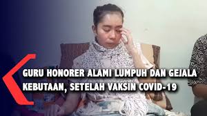 Coba kita lihat yang dibawah ini! Guru Tari Di Sukabumi Mendadak Lumpuh Dan Mengalami Gejala Kebutaan Setelah Vaksin Covid 19 Youtube