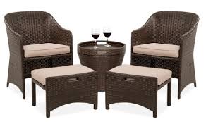 You might also like this photos or back to 3 piece pub set with storage. 5 Piece Wicker Bistro Patio Furniture Set Just 389 99 Reg 667 Free Shipping