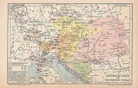 Osterreich Ungarn Geschichte Historische Karte Um 1900 Habsburger Eur 7 50 Picclick De