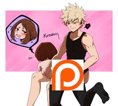 Rule34 - If it exists, there is porn of it  katsuki bakugou, ochako  uraraka  4326239