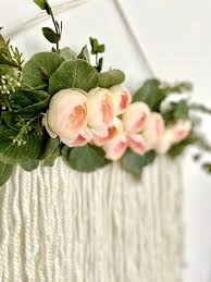 Maybe you would like to learn more about one of these? Diy Floral Wall Hanging A Little Farmhouse A Little Boho Spring Home Decor A Hundred Affections