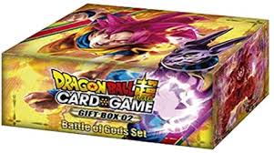 Dragon ball super card game cards. Dragon Ball Super Card Game Gift Box 02 Battle Of Gods Set Review