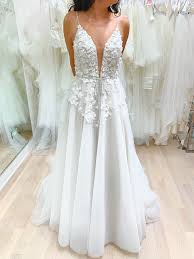 This Gorgeous Acadia Gown In The L Amour By Calla Blanche Collection Schedule An Appointment On Our Website To Gorgeous Gowns Stunning Gowns Bridal Gowns