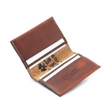 Here comes montblanc men's westside extreme business card holder wallet from the italian brand known as montblanc. Premium Full Grain Leather Business Card Case And Wallet Lightweight Main Street Forge