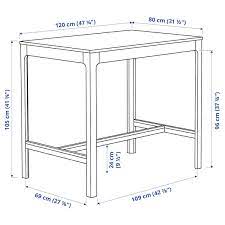 Bar tables ikea mange debout pub table ikea elu00e9gant table pub. Ekedalen Table De Bar Blanc Materiau Durable Ikea