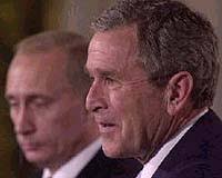 Bush Welcomes Putin To Ranch