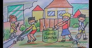 Daftar mewarnai gambar tema gotong royong via. Gambar Orang Bergotong Royong Kartun