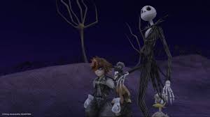 By finishing halloween town in kingdom hearts 2, you unlock this frightful nightmare before christmas inspired keyblade. Best Bits Halloween Town Kingdom Hearts Hd 1 5 Remix Square Enix Blog