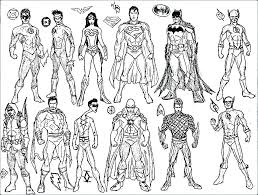 Justice league dc superhero coloring pages. Justice League Unlimited Coloring Pages Novocom Top