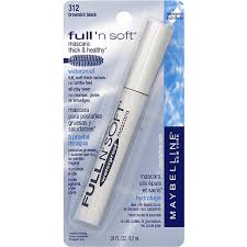 Thickening and volumizing mascara with vitamin e to nourish lashes for longer, fuller eyelashes without any . Maybelline Full N Soft Waterproof Mascara Brownish Black 312 Health Personal Care Superlo Foods