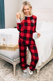 Black And White Buffalo Plaid Pajamas You Will Definitely Have Some Happy Holidays Of If You Have These Fabulous Pjs They Are So Comfy And That Buffa Buffalo Plaid Pajamas Plaid Pajamas Pajama Set