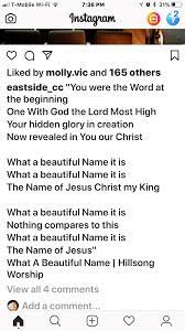 Pin By Nancy Weck On Lyrics What A Beautiful Name What A Beautiful Name It Is Words