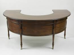 A Kittinger Curved Hunt Table Desk Curved Desk Desk Table Desk