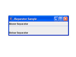Jseparator is a part of java swing framework. Introduction To Swing Swing Api Is Set Of Extensible Gui Components To Create Java Based Front End Gui Applications It Is Build Upon Top Of Awt Api And Ppt Download