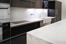 Black lacquer design is most known for its artful living spaces, and this teal kitchen is no exception. Custom Marble Design For Apartment Kitchen Island Bathroom And Floor