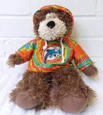 Miami Dolphins Teddy Bear Stuffed Animal Plush Good Stuff Nfl Football A29 Goodstuff Miamidolp Teddy Bear Stuffed Animal Bear Stuffed Animal Teddy Bear