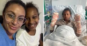 West Australian mum's warning after daughter suffers electrocution burns  from a household applicance