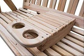 Hanging swing chairs attach to a tree branch or covered porch or patio. Portable Cup Holder Rolled Seating Amish Heavy Duty 800 Lb 5ft Pergola Hammock Town
