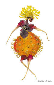 This Artist Is More Than Unique She S Talented Flower Art Pressed Flower Art Leaf Art