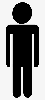 Download 29000+ royalty free simple person outline . Person Outline Clipart Man Silhouette Transparent Png 600x1739 Free Download On Nicepng