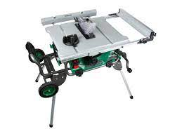 Hitachi Table Saw C10rj Review Pro Tool Reviews Best Table Saw Jobsite Table Saw Portable Table Saw