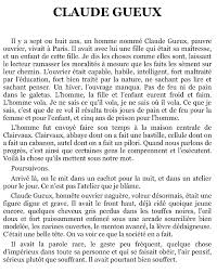 Claude gueux est un habitant pauvre et affamé de troyes, qui n'a reçu aucune éducation. Claude Gueux Fiche De Lecture