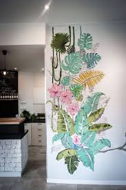 Awesome 60 Best Ideas Of Tropical Wall Mural For Summer More At Https Homystyle Com 2019 04 05 Wall Painting Decor Farmhouse Wall Decor Tropical Wall Decor