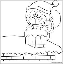 This is a free hand video which is help to learn draw and color to your kids. Christmas Doraemon Coloring Pages Doraemon Coloring Pages Free Printable Coloring Pages Online