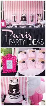 Nautical decor is the perfect way to accessorize your home or party theme. French Parisian Birthday Cafe De Stella Catch My Party Paris Themed Birthday Party 16th Birthday Party Paris Theme Party