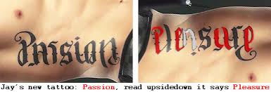 Arts, tattoo designs, tattoos edit. Real K Pop Tattoos Jay Park Passion And Pleasure Upside Down