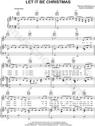 Check spelling or type a new query. Alan Jackson Let It Be Christmas Sheet Music In G Major Transposable Download Print Sku Mn0067929
