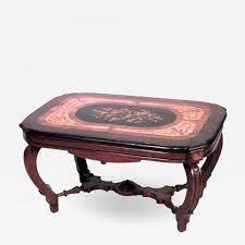 Round dining table home dining tables victorian round dining table. American Victorian Rectangular Inlaid Walnut Coffee Table