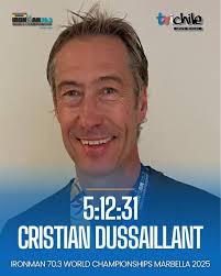 Chilenos del 21 al 40 en el Mundial Ironman 70.3 Marbella 🇪🇸 2025 21.  Silvestre Díaz (220º en 40-44) 5:05:41 22. Ricardo Muñoz (231º en 40-44)  5:06:38 23. Andrés Sauma (85º en