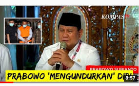Prabowo tegaskan rival politik bukan musuh politik. Cek Fakta Prabowo Subianto Mengundurkan Diri Ini Faktanya