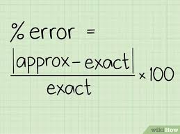 Maybe you would like to learn more about one of these? How To Calculate Percentage Error 7 Steps With Pictures