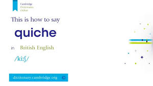 How To Say Quiche Youtube