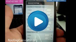 It's really easy and intuitive to use, you only place the app on the roof. Roofing Calculator App For Android Iphone Estimate Any Roof And Sell More Jobs Youtube