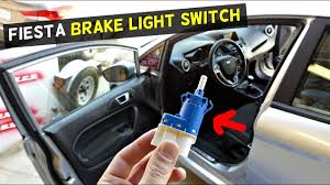 Ford Fiesta Brake Light Switch Replacement Removal Mk7 St Youtube