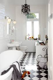 Mar 10, 2020 · tile is a durable way to add impact and can be used from floor to ceiling. Pin By Lexie Whitworth On There S No Place Like Home White Bathroom Designs Black White Bathrooms Black And White Floors