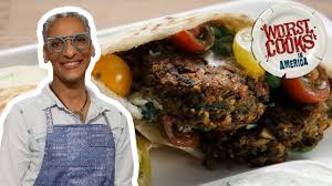 Check spelling or type a new query. Carla Hall S Mushroom Falafel Gyro Worst Cooks In America Food Network Youtube