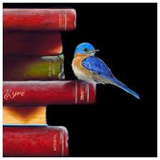 Birds Of East Texas Book Literary Roost Got Book Worms Wall Art Birds Painting Art Book Worms