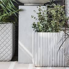 Check out our concrete planter selection for the very best in unique or custom, handmade pieces from our shops. Ribbed Concrete Planter Design Vintage Concrete Plant Pot