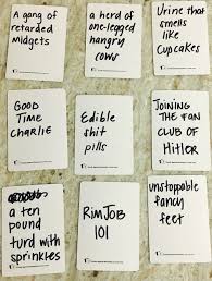 Add your own confusing, alienating inside jokes to a game we've carefully written to have a consistent voice and grammatical structure. 33 Cards Against Humanity Ideas Cards Against Humanity Cards Of Humanity Diy Cards Against Humanity