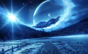 Fantasy Winter Scenery Blue Wallpapers Hd Desktop And Mobile Backgrounds Published by april 1, 2020. fantasy winter scenery blue