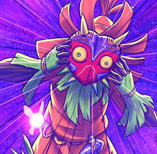 Legend Of Zelda Majora S Mask Art Skull Kid Legend Of Zelda Majoras Mask Skull Kid Majoras Mask Art