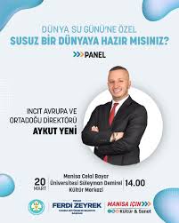 Manisa'da Su Kaynakları ve İklim Değişikliği Paneli Düzenleniyor